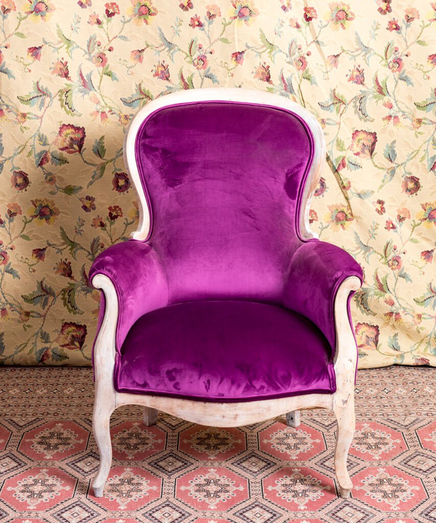 Sillón antiguo restaurado Samantha - Antique arte y decoracion