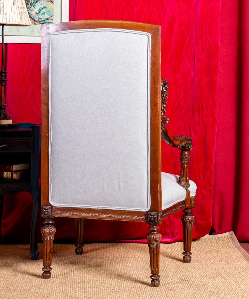 Sillón trono Harald - Antique arte y decoracion