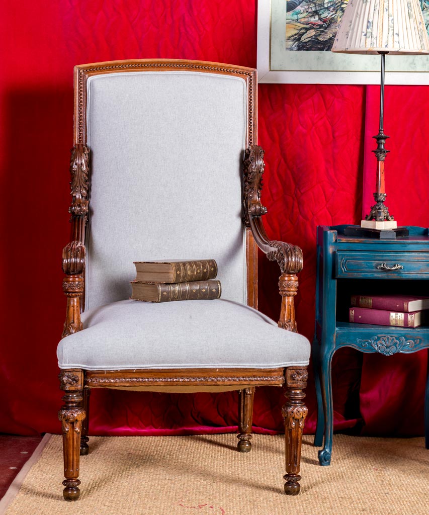 Sillón trono Harald - Antique arte y decoracion