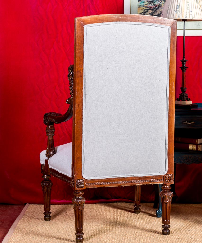 Sillón trono Harald - Antique arte y decoracion
