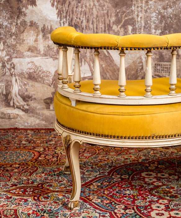 Sofá antiguo tú y yo - Antique arte y decoracion