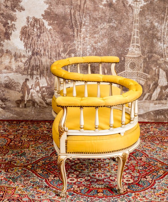 Sofá antiguo tú y yo - Antique arte y decoracion