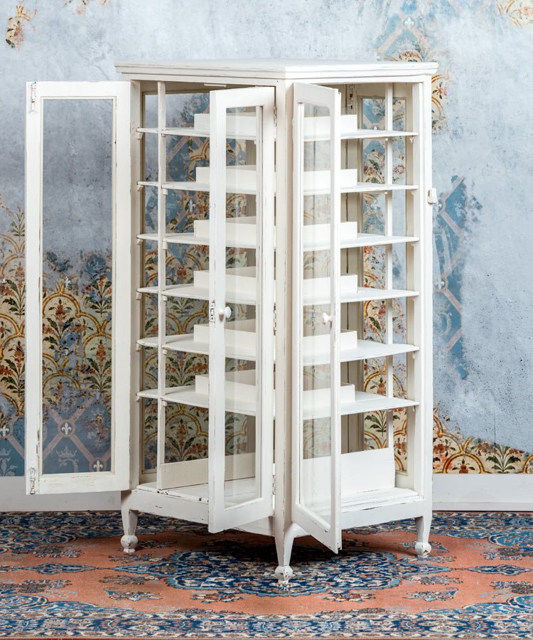 Vitrina de botica antigua - Antique arte y decoracion