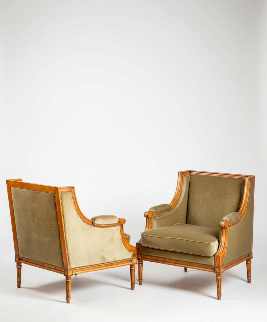 Sillón de estilo Luis XVI