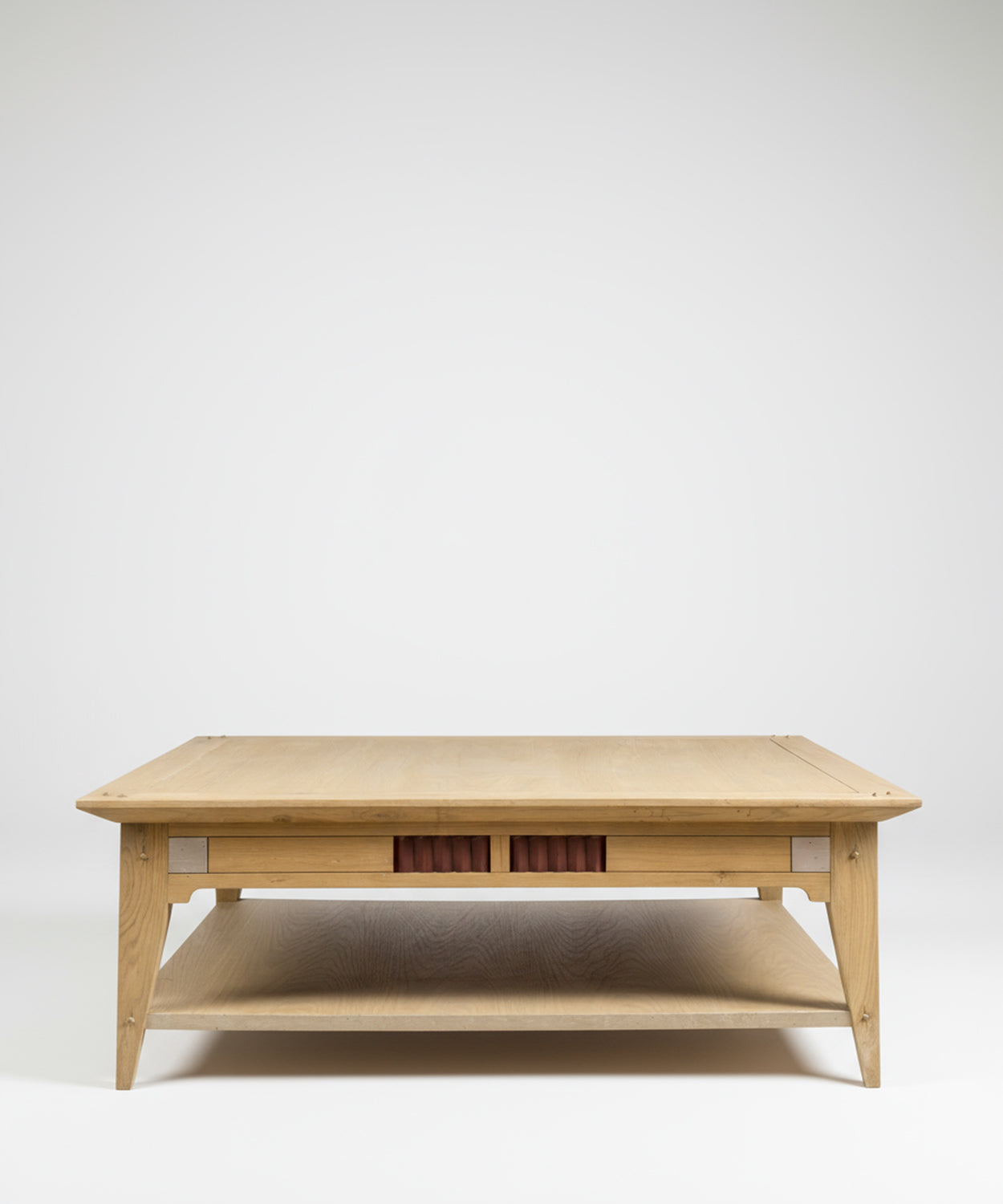 Mesa de centro en madera de roble