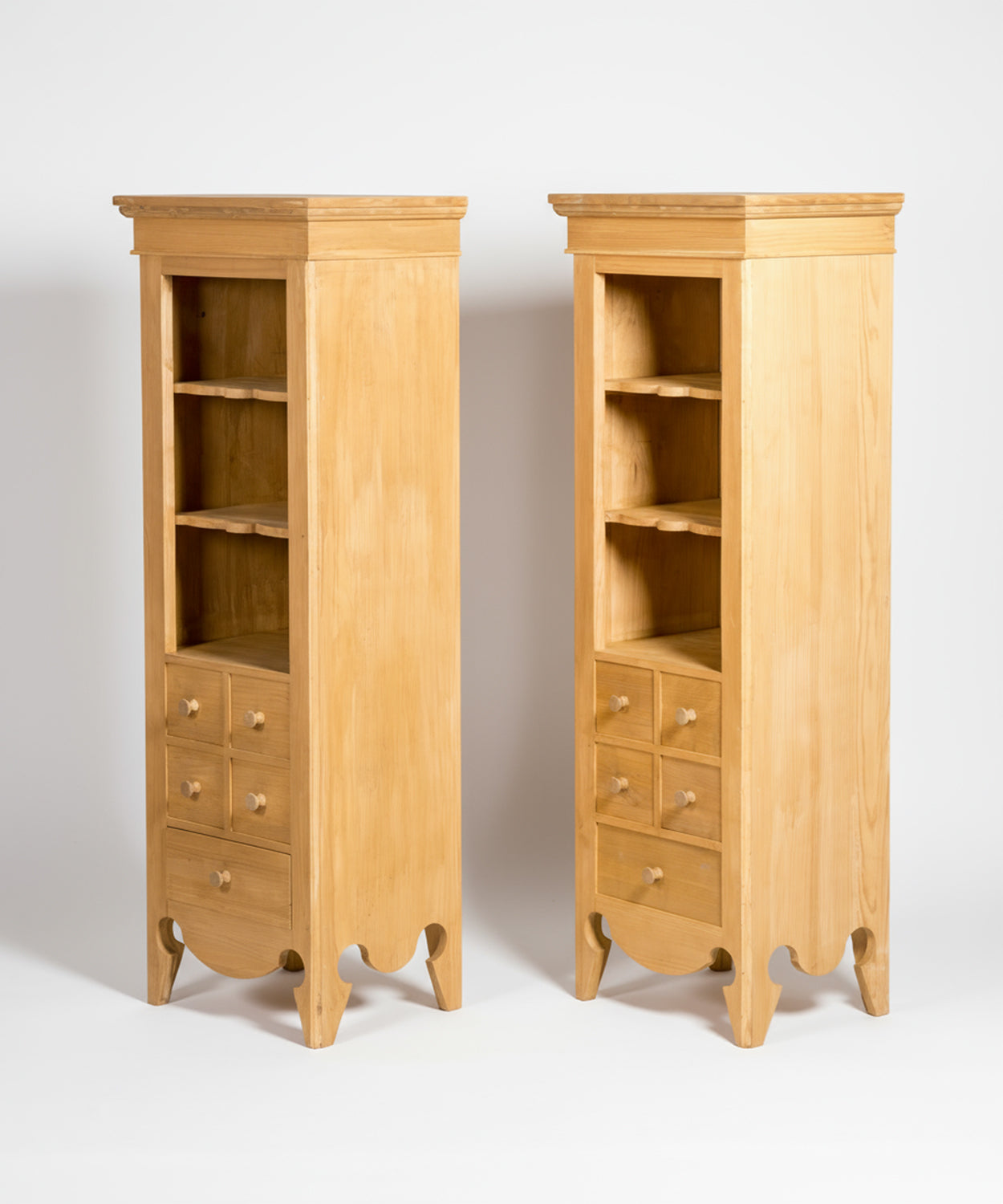 Mueble auxiliar estantería con cajones