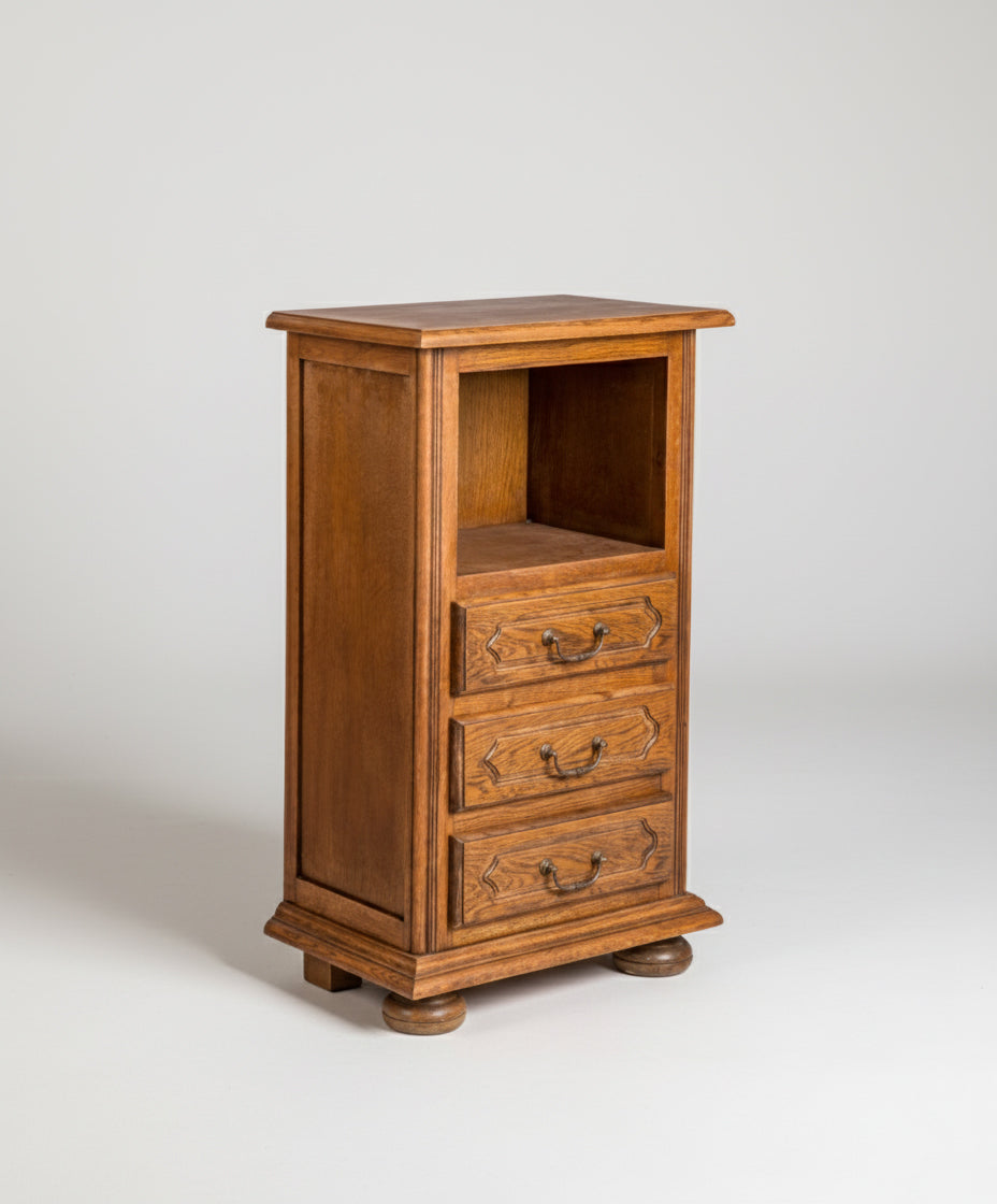 Mueble auxiliar de roble