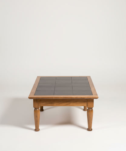 Mesa de centro rústica de madera