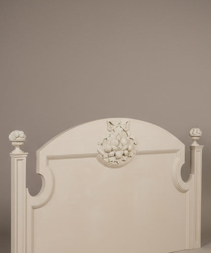 Cabecero Clásico Provenza con Talla Floral