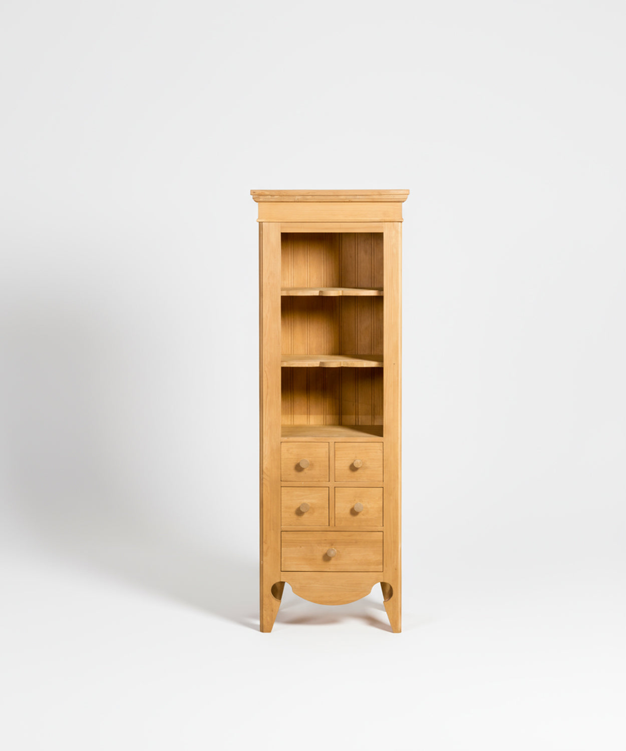 Mueble auxiliar estantería con cajones