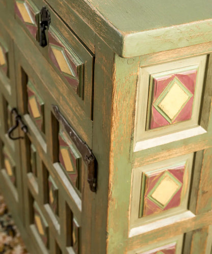 Aparador rústico de madera maciza Leo Antique arte y decoracion