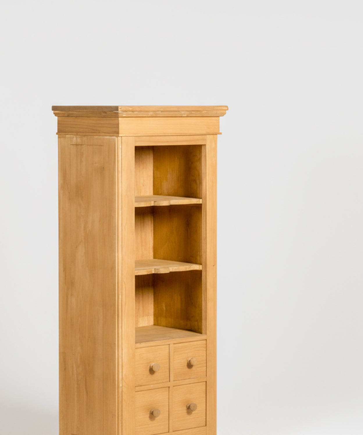 Mueble auxiliar estantería con cajones