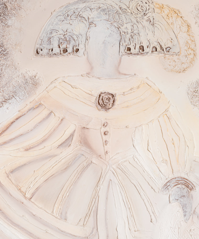 Cuadro abstracto Menina