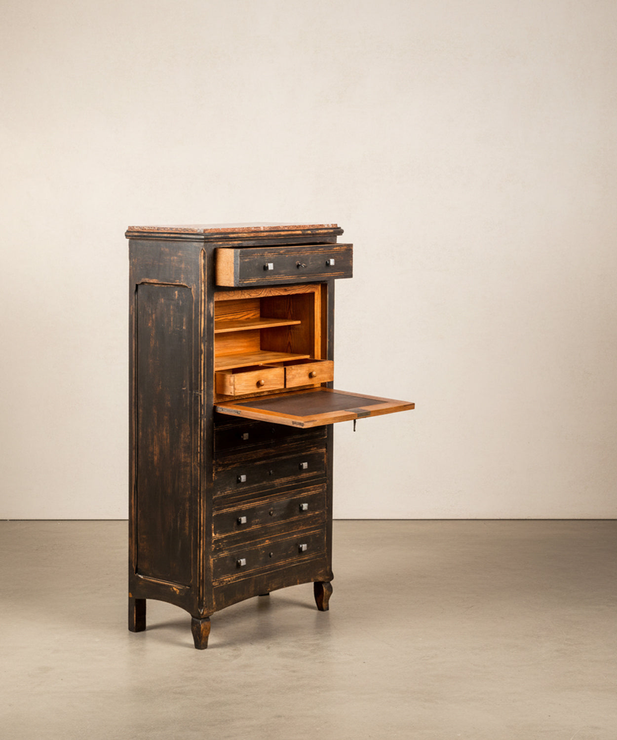 Escritorio secreter antiguo Noir