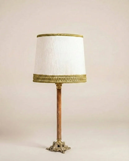 Lámpara mesa antigua Parchemin Antique arte y decoracion