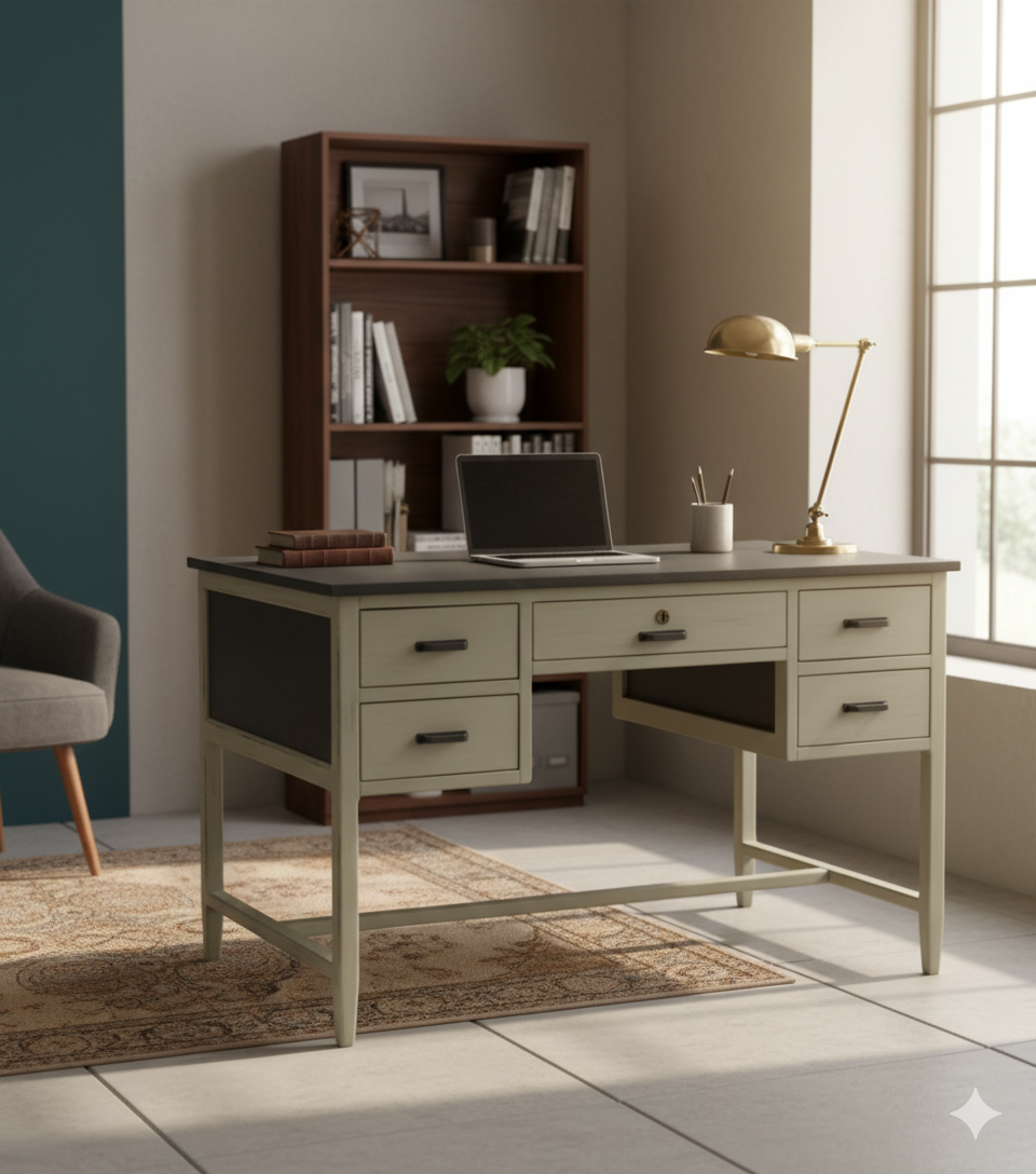 Escritorio industrial antiguo Torralba