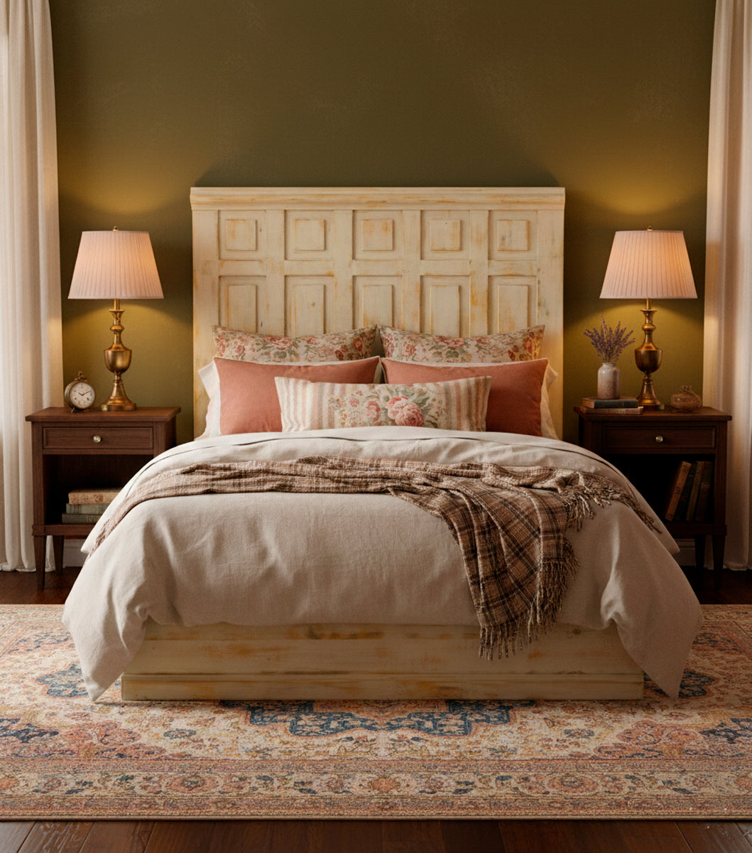 Ivo antique headboard