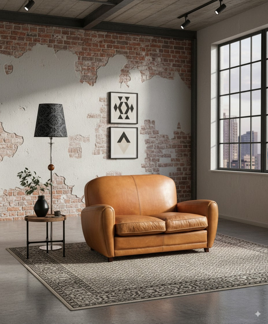 Sofá club Mid Century