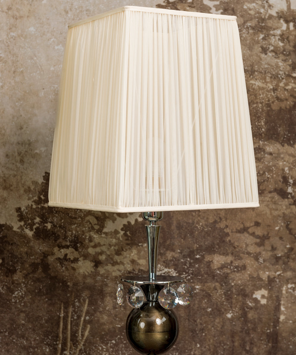 Chrome floor lamp