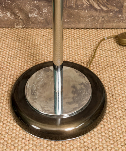 Chrome floor lamp