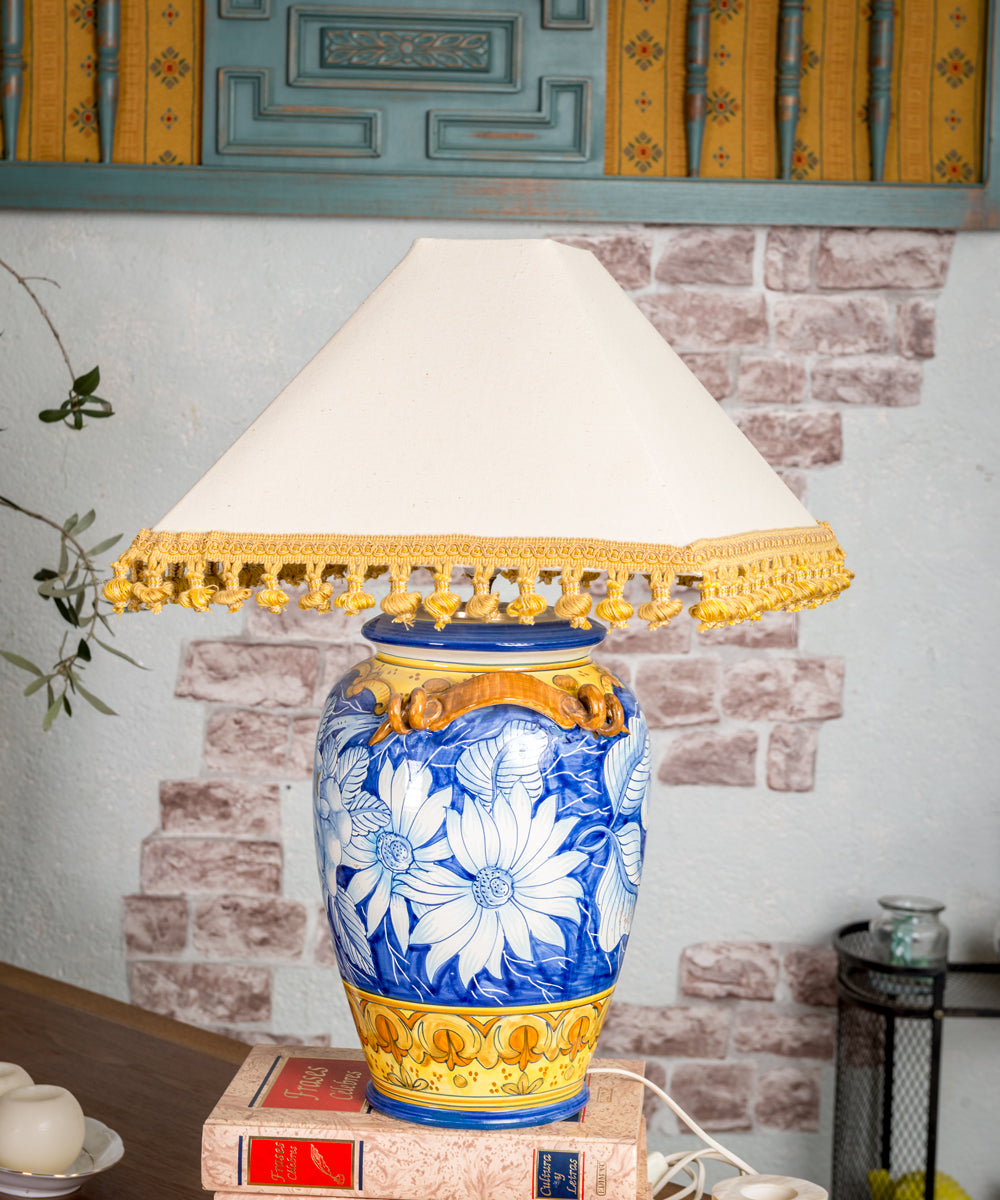 Antique ceramic lamp