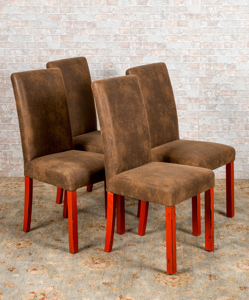 Set of four vintage Bonanova chairs