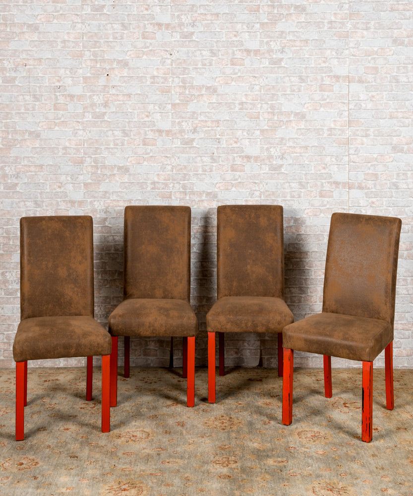 Set of four vintage Bonanova chairs