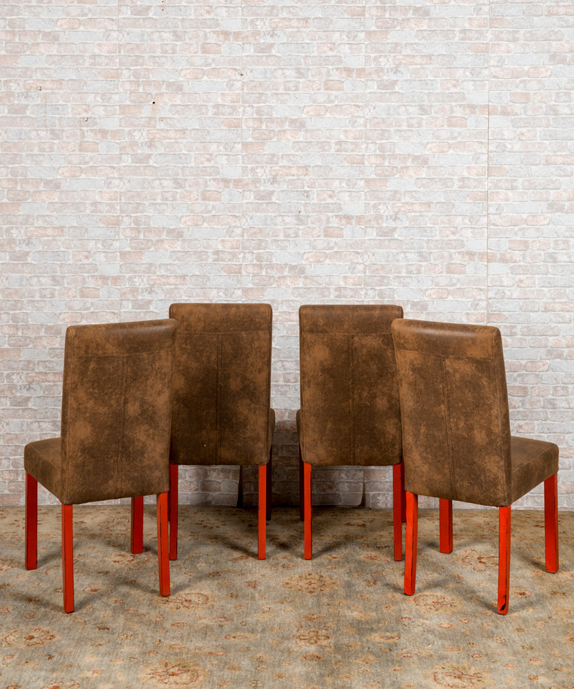 Set of four vintage Bonanova chairs