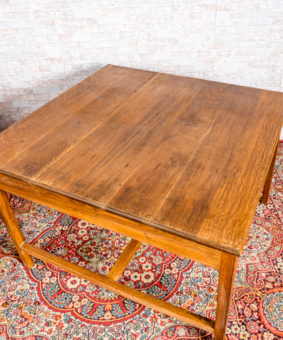 Antique industrial Bureta table