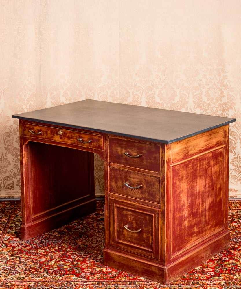 Antique Belchite Oak Desk