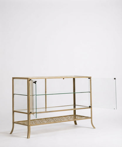 Vitrina de metal vintage