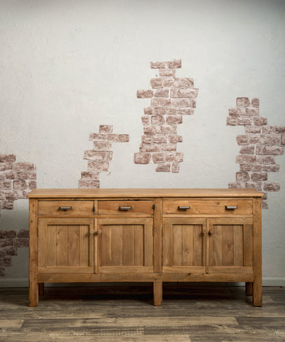 Milan industrial wooden sideboard