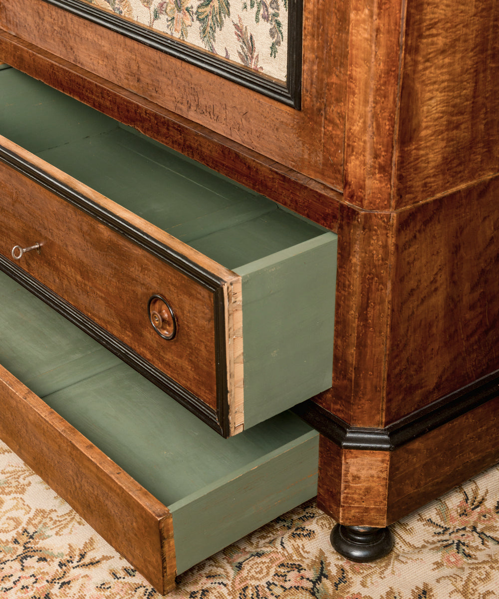 Antique French wardrobe