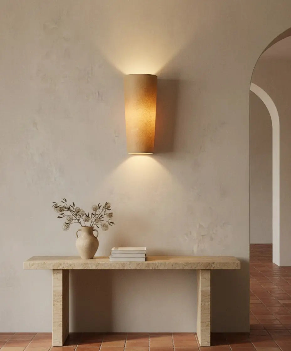 Aplique de pared teja