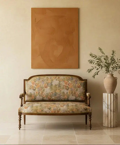 Sofá antiguo isabelino de dos plazas Antique arte y decoracion