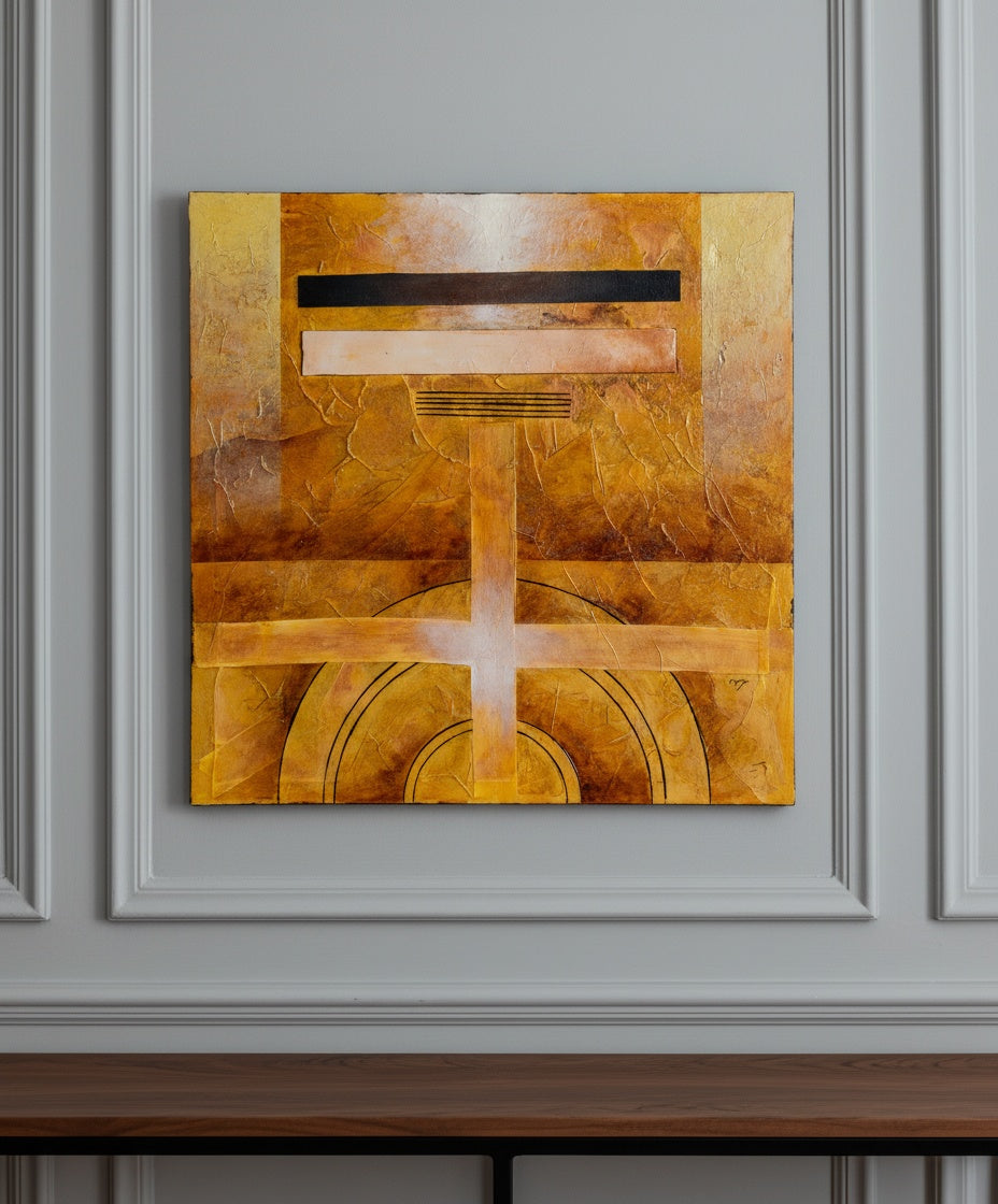 Abstract painting "Cruise"