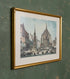 Litografía antigua Núremberg Antique arte y decoracion