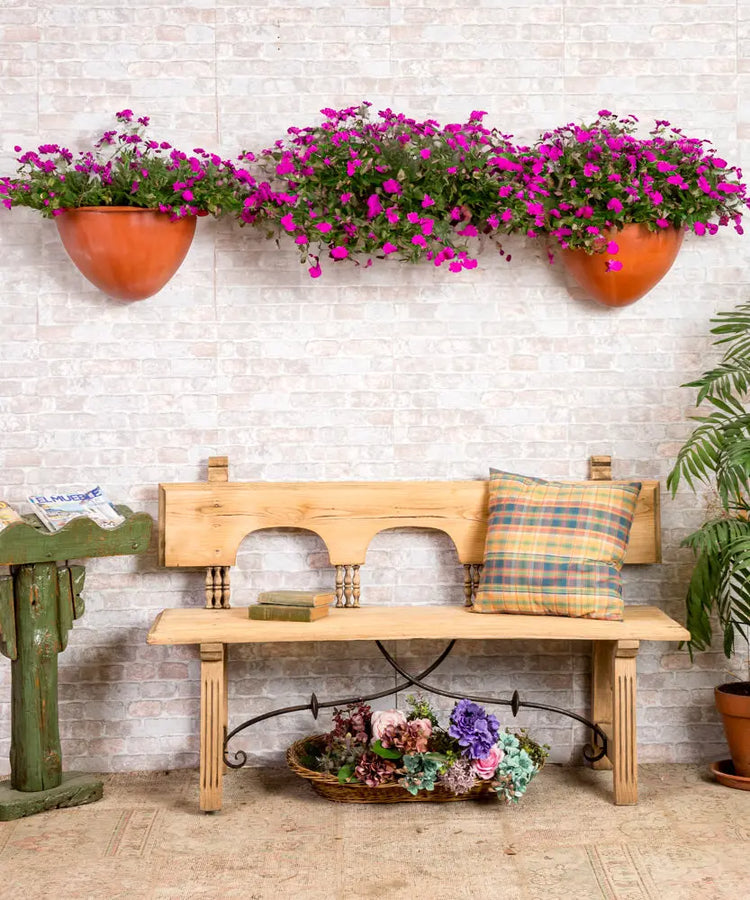 Hemobllo Soporte De Espejo De Longitud Completa, Soporte De Madera Para Espejos De Piso, Base Antideslizante De Altura Ajustable, Soporte De Exhibición De Ilustraciones De Madera Marrón Claro Para