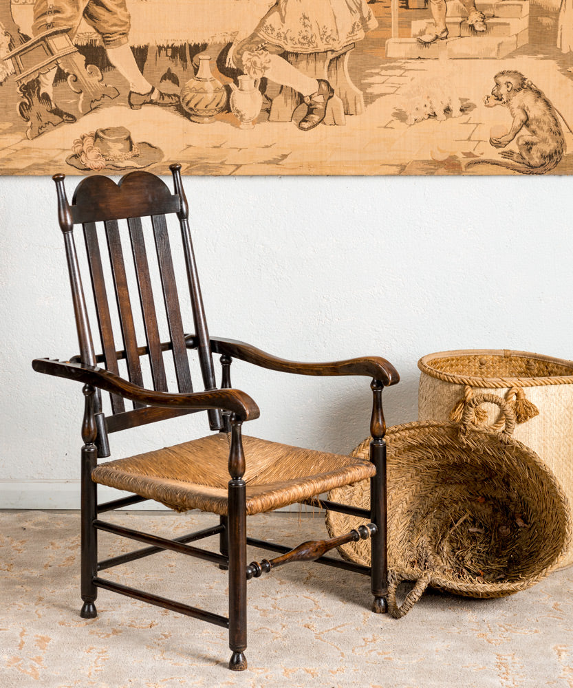Antique English armchair