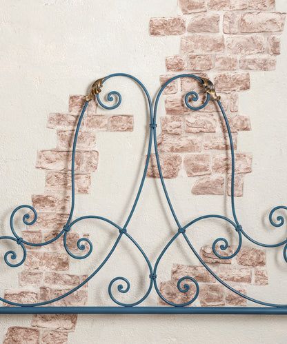 Iron headboard