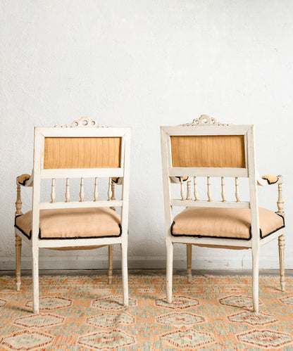 Set of Louis XVI armchairs and chairs