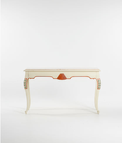 Consola antigua con mármol Vittoria