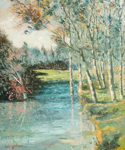 Óleo sobre lienzo paisaje