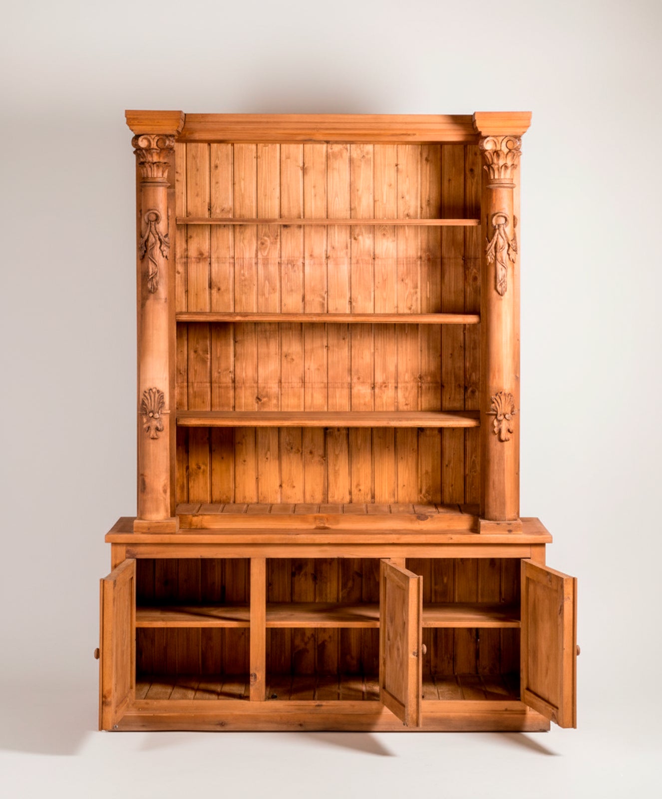 Librería de madera Atenea