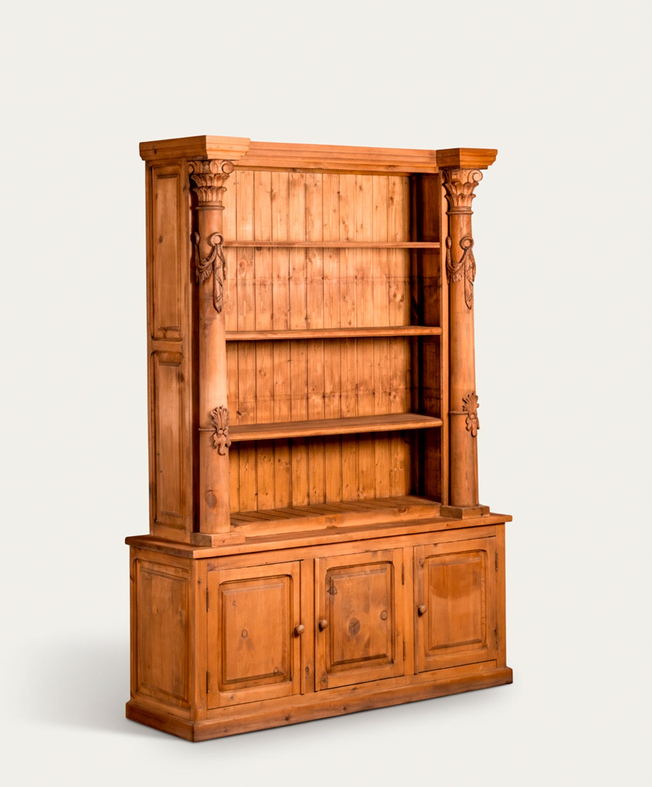Librería de madera Atenea