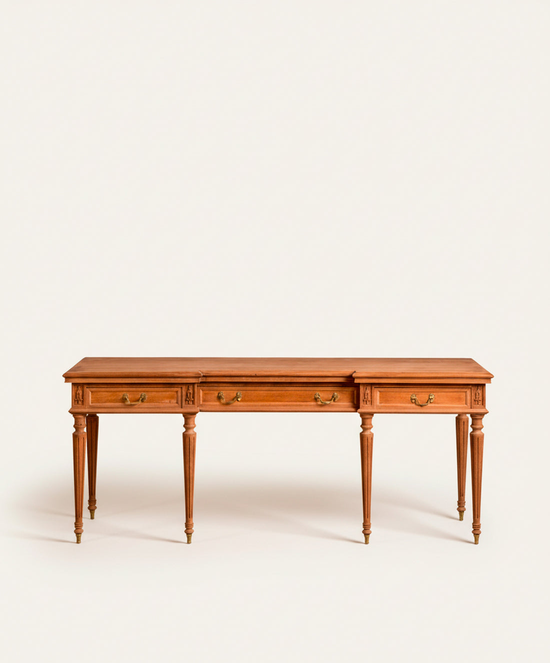 Conjunto de consola y espejo Luis XVI