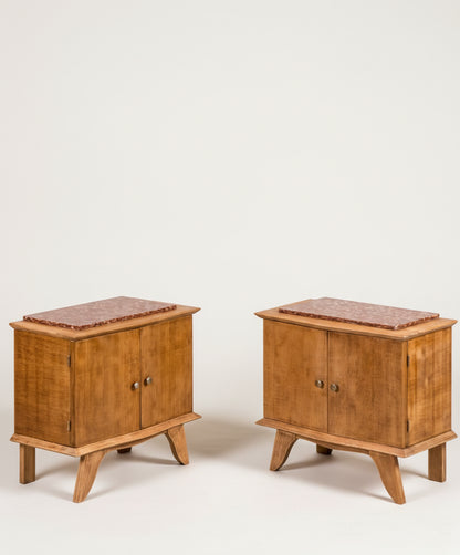 Pareja de mesitas de noche Mid Century