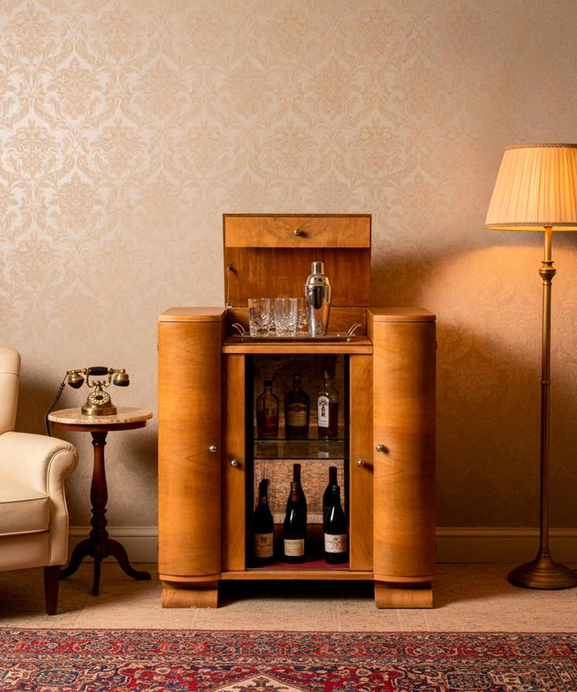 Mueble bar art deco
