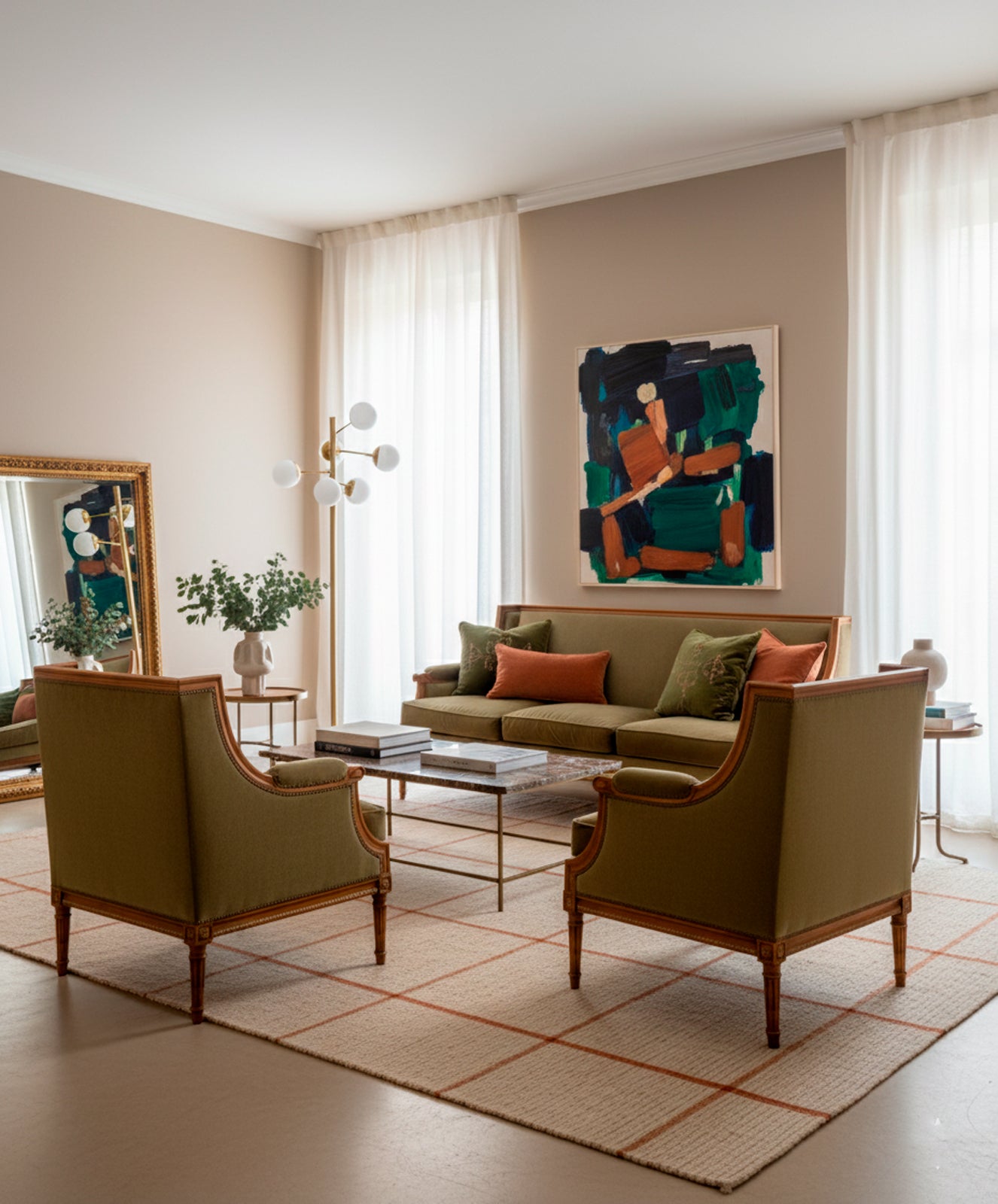 Sillón de estilo Luis XVI