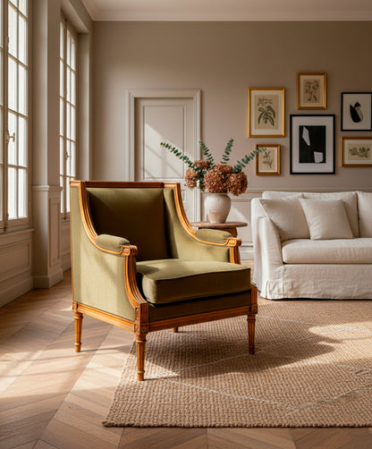 Sillón de estilo Luis XVI